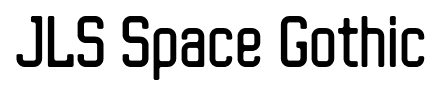 JLS Space Gothic font